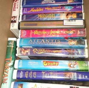 Disney 50+ VHS Collection